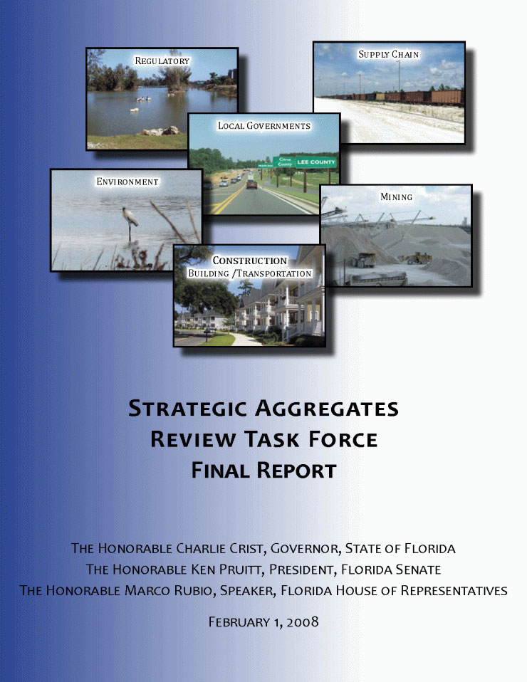 Stategic Aggregates Review Task Force Final Report